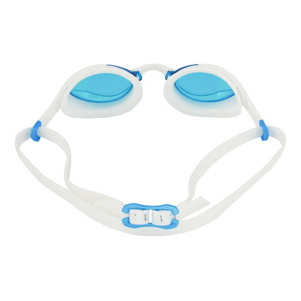 Swag - New Wave Swim Goggles - Fusion 2.0 (Blue Ice = Blue Lens In White Frame)