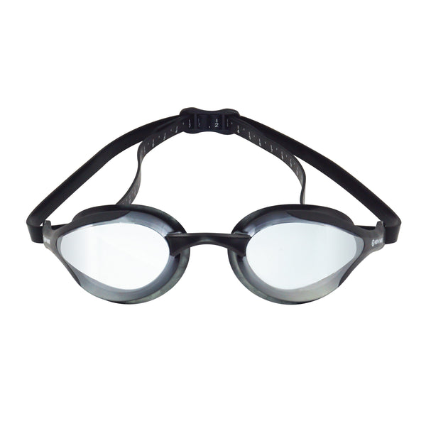 Swag - New Wave Swim Goggles - Fusion 2.0 (Silver Rush = Mirror Lens In Black Frames)