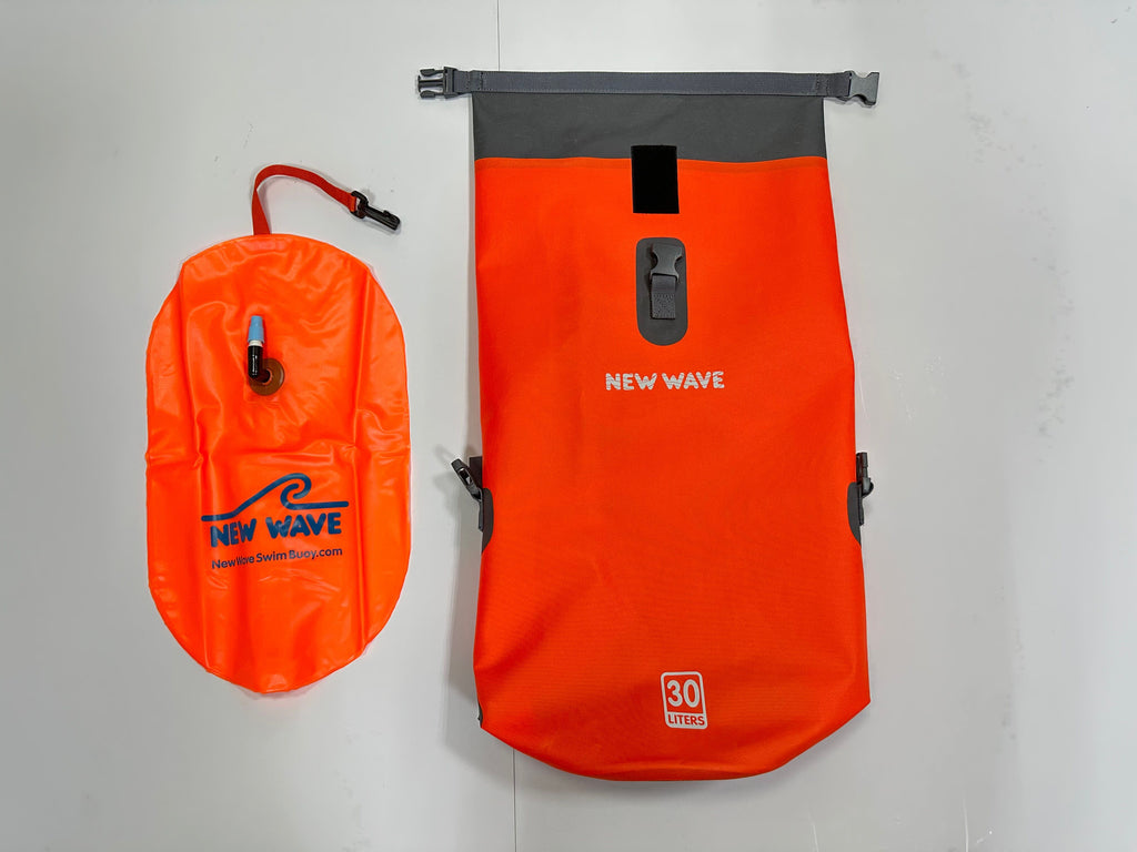 Waterproof Backpack 30 Liter - Orange