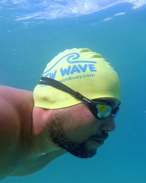 Swag - New Wave Swim Goggles - Fusion 2.0 (Bonfire = Revo Lens In Black Frames)