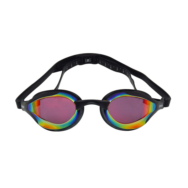 Swag - New Wave Swim Goggles - Fusion 2.0 (Bonfire = Revo Lens In Black Frames)