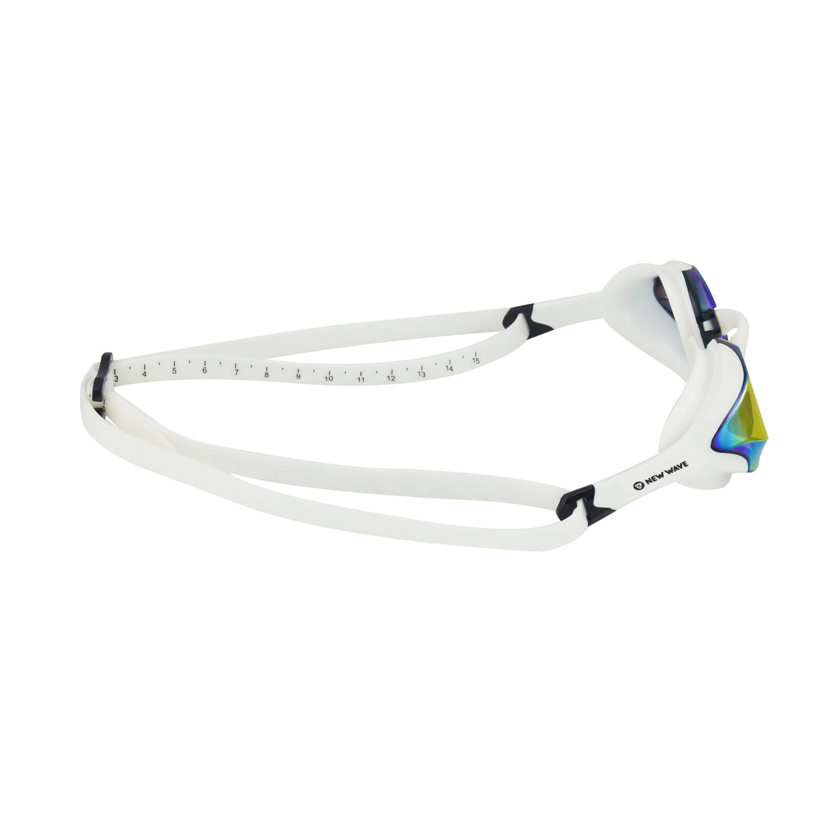 Swag - New Wave Swim Goggles - Fusion 2.0 (Molten Pearl = Revo Lens In White Frames)