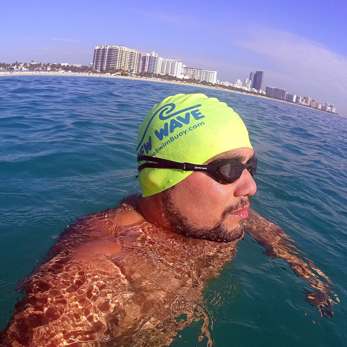 Swag - New Wave Swim Goggles - Fusion 2.0 (Nightfall = Smoke Lens In Black Frame)
