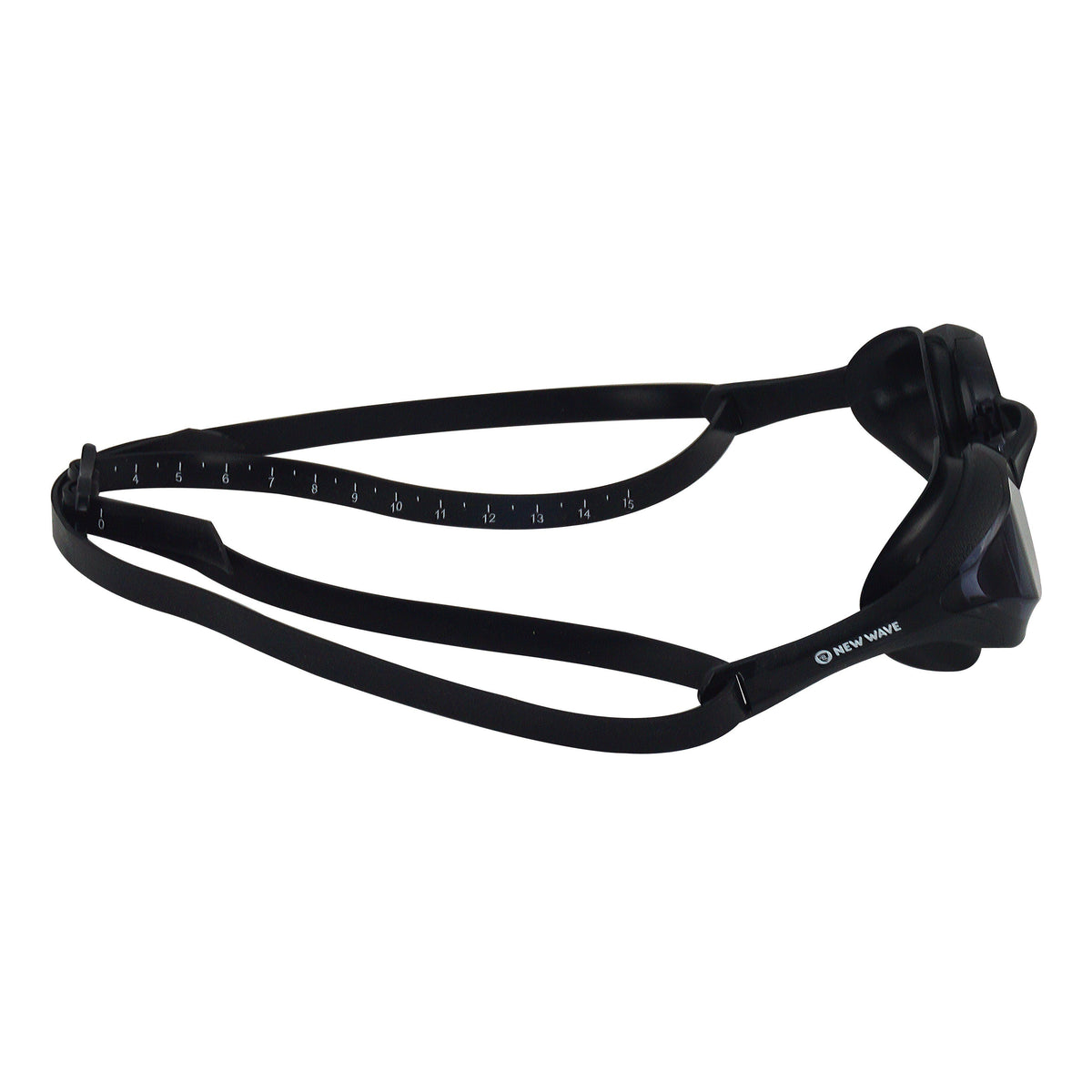 Swag - New Wave Swim Goggles - Fusion 2.0 (Nightfall = Smoke Lens In Black Frame)