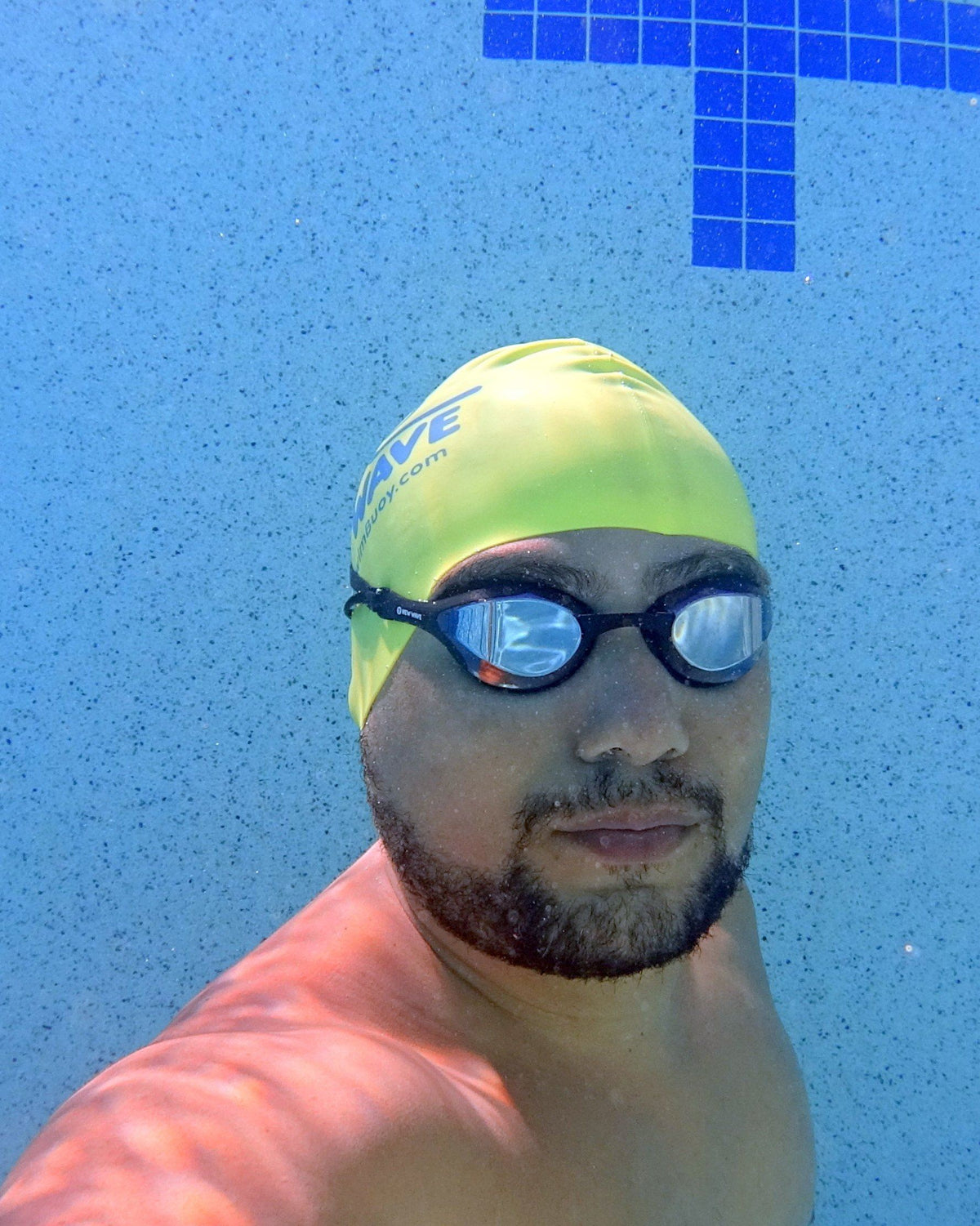 Swag - New Wave Swim Goggles - Fusion 2.0 (Silver Rush = Mirror Lens In Black Frames)