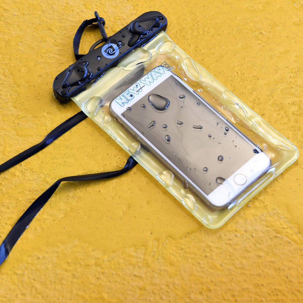 New Wave Waterproof Phone Case - Universal Dry Bag Pouch New Wave Waterproof Phone Case - Universal Dry Bag Pouch