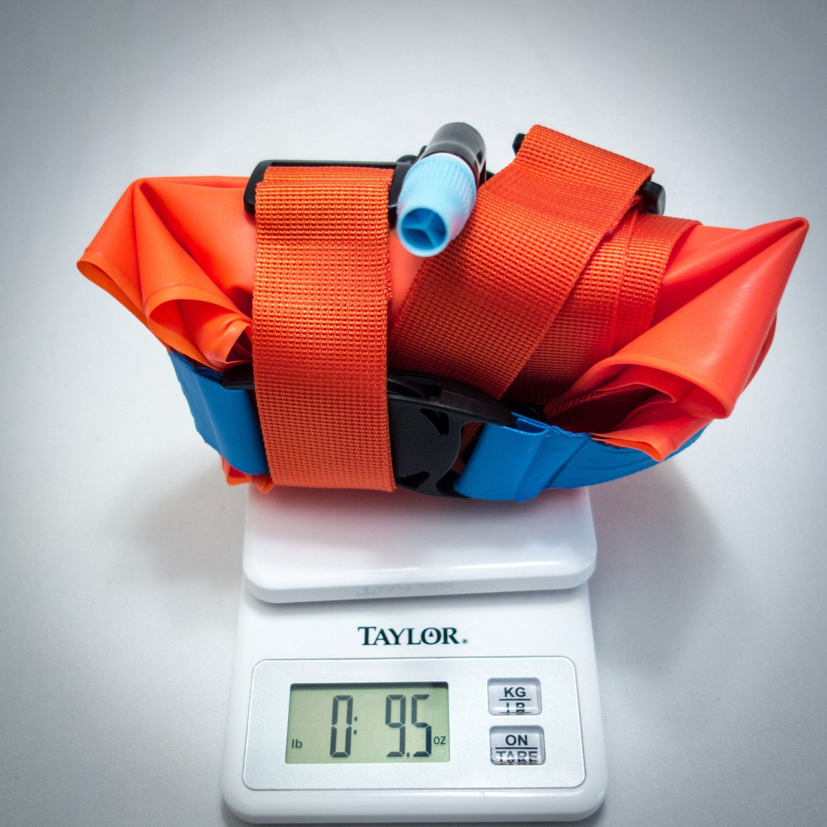 Swim Buoy - New Wave Open Water Swim Buoy - Medium (15 Liter) - TPU Orange