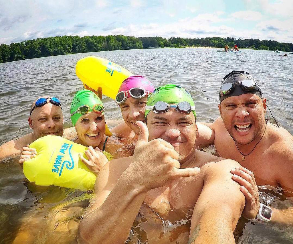 Bouée De Nage Swim Buoy For Open Water, Swim Bubble For Safe Swim - Foto 4